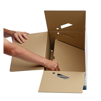 Bankers Box® Archivbox System Heavy Duty ERGO-Box&trade; Produktbild pa_anwendungsbeispiel_1 XL