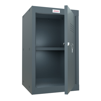 Phoenix Schließfachschrank CL 400 x 665 x 400 mm (B x H x T) anthrazit Produktbild pa_produktabbildung_2 XL