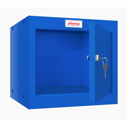 Phoenix Schließfachschrank CL 400 x 365 x 400 mm (B x H x T) blau Produktbild pa_produktabbildung_3 XL