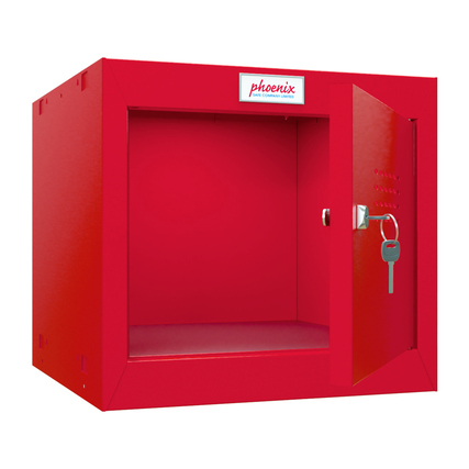 Phoenix Schließfachschrank CL 400 x 365 x 400 mm (B x H x T) rot Produktbild pa_produktabbildung_2 XL