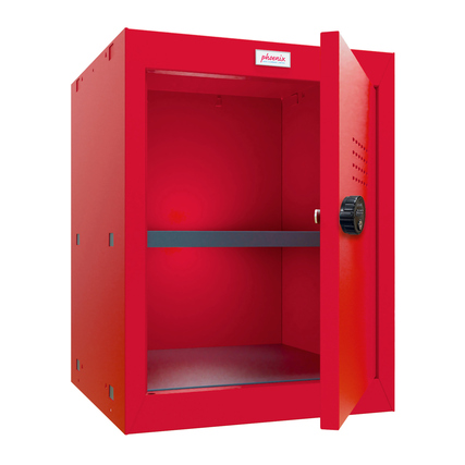 Phoenix Schließfachschrank CL 400 x 520 x 400 mm (B x H x T) rot Produktbild pa_produktabbildung_2 XL