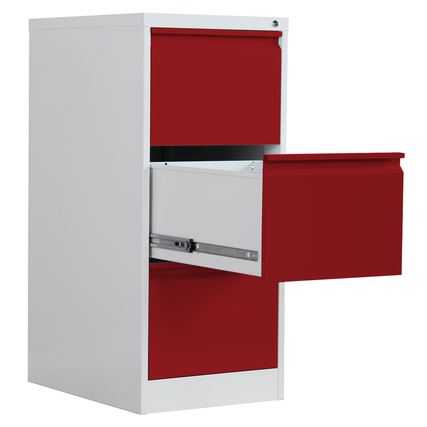 Phoenix Hängeregistraturschrank FC 450 x 1.025 x 620 mm (B x H x T) rot Produktbild pa_produktabbildung_4 XL