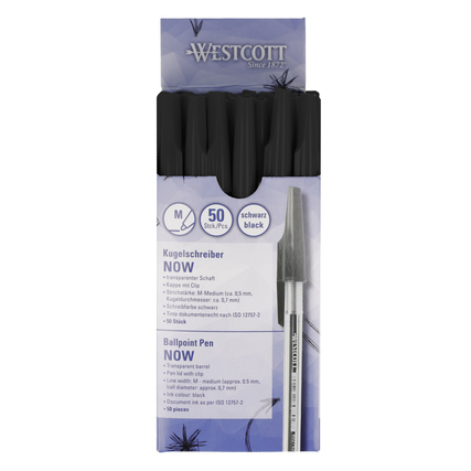 Westcott Einwegkugelschreiber NOW Produktbild pa_produktabbildung_1 XL