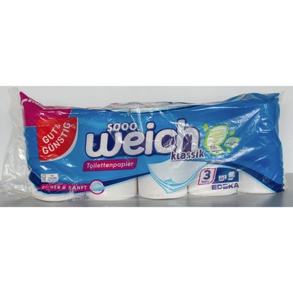 GUT & GÜNSTIG Toilettenpapier sooo weich Klassik Produktbild pa_produktabbildung_2 XL