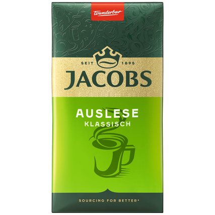 JACOBS Kaffee Auslese Klassisch gemahlen 500 g/Pack.