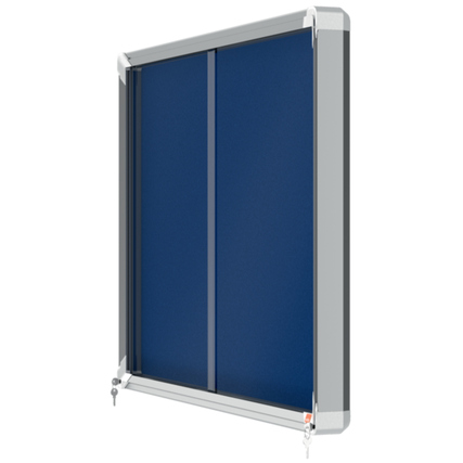Nobo® Schaukasten Premium Plus 8 x DIN A4 blau Produktbild pa_produktabbildung_4 XL