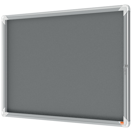 Nobo® Schaukasten Premium Plus 8 x DIN A4 grau Produktbild pa_produktabbildung_3 XL