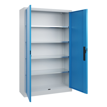 C+P Werkzeugschrank Serie 89 1.200 x 1.950 x 400 mm (B x H x T) lichtblau Produktbild pa_produktabbildung_3 XL