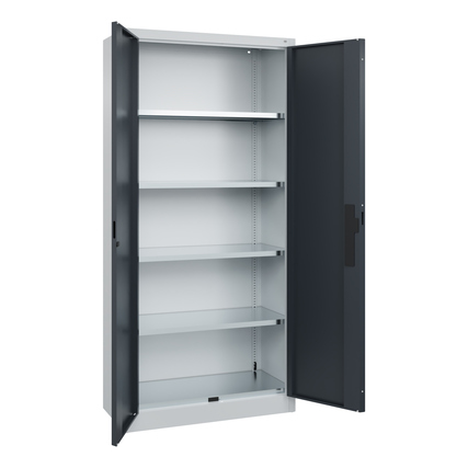 C+P Werkzeugschrank 700 kg 930 x 1.950 x 400 mm (B x H x T) schwarzgrau Produktbild pa_produktabbildung_2 XL