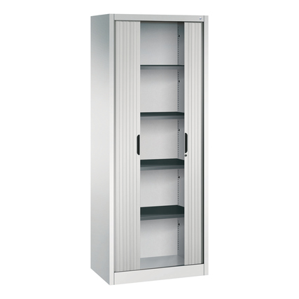 C+P Rollladenschrank Omnispace 800 x 1.980 x 420 mm (B x H x T) 5 Ordnerhöhen lichtgrau Produktbild pa_produktabbildung_2 XL