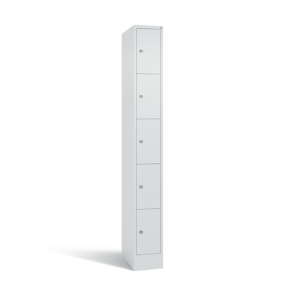 C+P Schließfachschrank Serie 8070 mit Sockel 1 Abteil Produktbild pa_produktabbildung_1 XL
