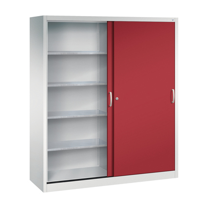 C+P Werkzeugschrank Serie 2000 1.600 x 1.950 x 500 mm (B x H x T) rubinrot Produktbild pa_produktabbildung_2 XL