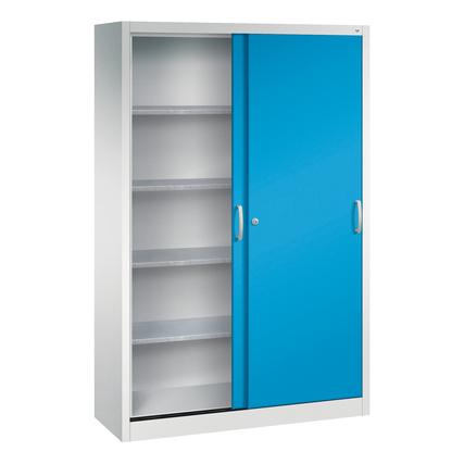 C+P Werkzeugschrank Acurado 1.200 x 1.950 x 400 mm (B x H x T) lichtblau Produktbild pa_produktabbildung_2 XL