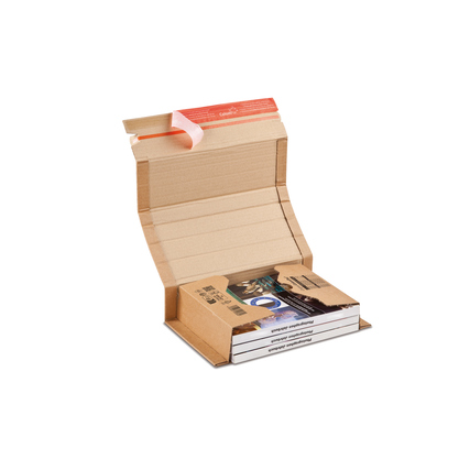 ColomPac® Versandkarton Universal DIN A4 Produktbild pa_anwendungsbeispiel_1 XL
