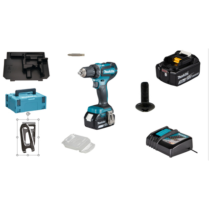 Makita® Akkubohrschrauber DDF485RFJ mit Akkupack Produktbild pa_produktabbildung_1 XL