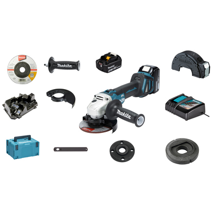 Makita® Winkelschleifer DGA511RTJ mit Akkupack Produktbild pa_produktabbildung_4 XL