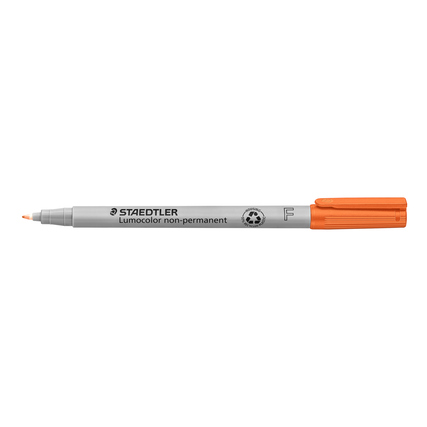STAEDTLER® Folienstift Lumocolor® non-permanent 316 nicht lichtbeständig orange Produktbild pa_produktabbildung_1 XL