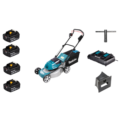 Makita® Rasenmäher DLM463PG4 mit Akkupack Produktbild pa_produktabbildung_3 XL