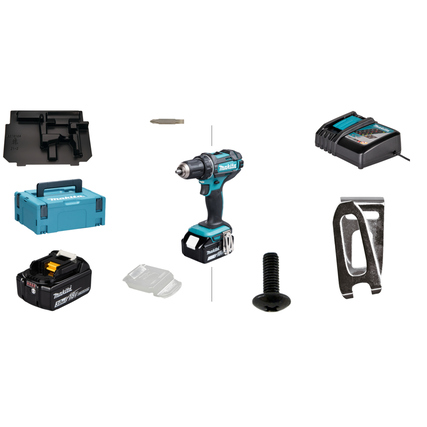 Makita® Akkubohrschrauber DDF482RFJ mit Akkupack Produktbild pa_produktabbildung_1 XL