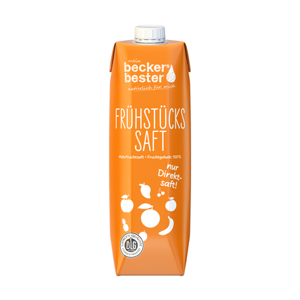 beckers bester Fruchtsaft Frühstückssaft ACE 6 x 1 l/Pack.