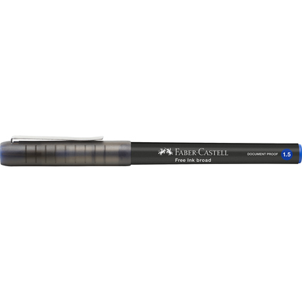 Faber-Castell Tintenroller Free Ink broad dokumentenecht blau Produktbild pa_produktabbildung_2 XL