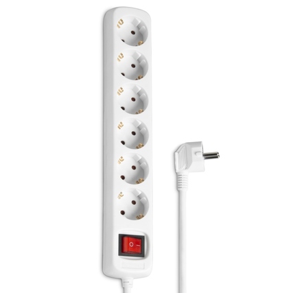Hama Steckdosenleiste weiß Produktbild pa_produktabbildung_3 XL