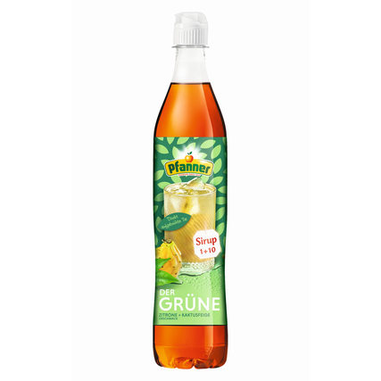 Pfanner Sirup Der Grüne Zitrone-Kaktusfeige 700ml