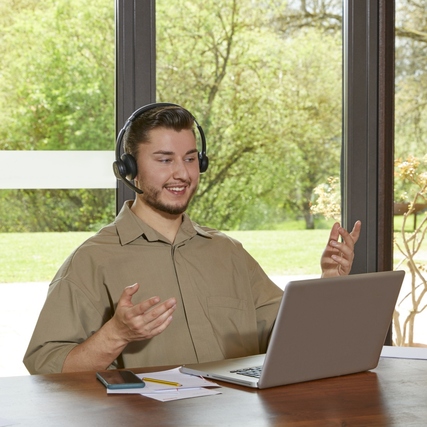 Hama Headset BT700 On-Ear mit Bluetooth Produktbild pa_ohnedeko_1 XL
