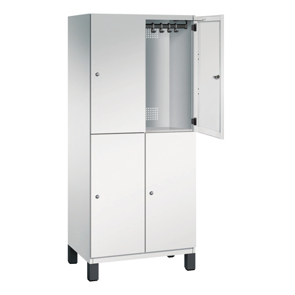 C+P Kleiderspind Cambio 800 x 1.980 x 525 mm (B x H x T) lichtgrau lichtgrau Produktbild pa_produktabbildung_2 XL