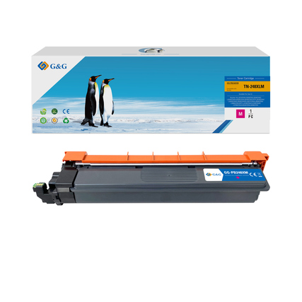 G&G Toner kein Originalzubehör Kompatibel mit: Brother TN-248XLM ca. 2.300 Seiten magenta