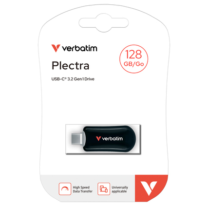 Verbatim USB-Stick Plectra USB-C 128 Gbyte Produktbild pa_produktabbildung_3 XL