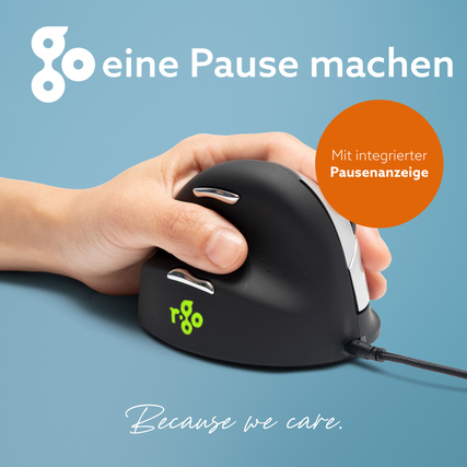 R-Go Tools Optische PC Maus HE Break ergonomisch groß Linkshänder Produktbild pa_ohnedeko_2 XL