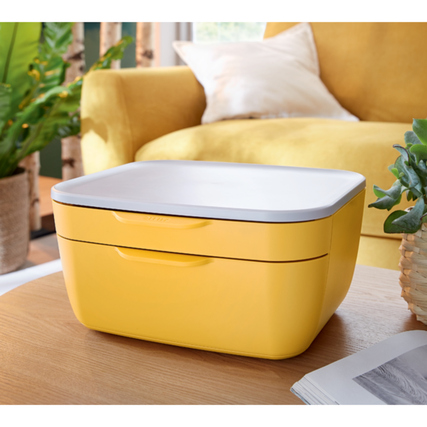 Leitz Schubladenbox Cosy gelb Produktbild pa_ohnedeko_2 XL