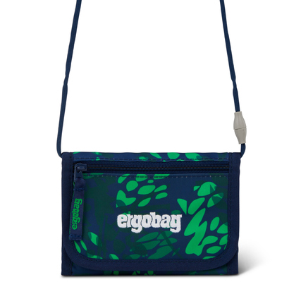 ergobag Brustbeutel 14 x 1 x 10 cm (B x H x T) PET, 100 % recycelt blau/grün DrachenbezwingBär