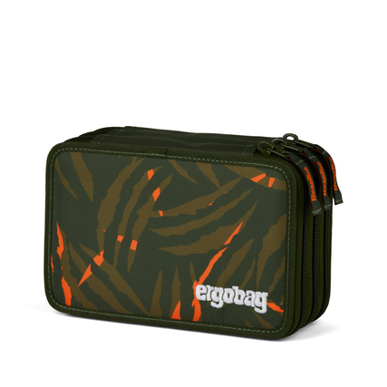 ergobag Federmäppchen Maxi gefüllt 100 % Polyester grün/orange ExBärdition