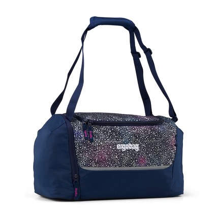 ergobag Sporttasche 42 x 26,5 x 21 cm (B x H x T) Reißverschluss reflektierend Nassfach, Deckelfach, Hauptfach 100 % Polyester lila Bärlaxy