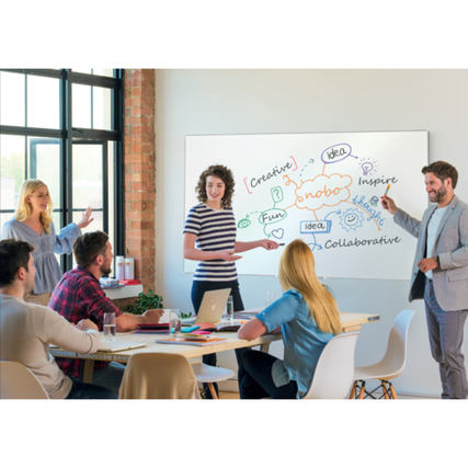Nobo® Whiteboard Impression Pro 90 x 60 cm (B x H) Produktbild pa_ohnedeko_1 XL