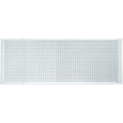 magnetoplan® Urlaubsübersicht undatiert 200 x 60 cm (B x H)