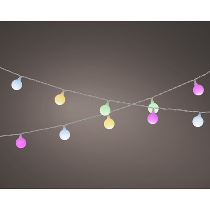 LUMINEO Solarleuchte 2,3 x 290 cm (Ø x L) Plastik mehrfarbig