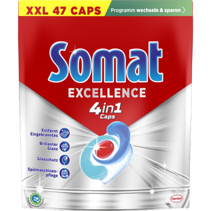 Somat Spülmaschinentabs EXCELLENCE 4in1 Citrus 47 St./Pack.