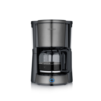 SEVERIN Kaffeemaschine Type 27 x 33,5 x 23,5 cm (B x H x T) Filtersystem Glaskanne 12 Tassen
