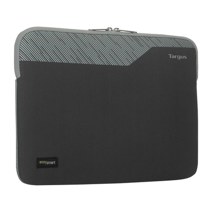 Targus Notebookhülle Pulse EcoSmart® Sleeve 33 x 27 x 2 gepolstertes Hauptfach Neopren grau