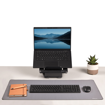 Fellowes® Schreibunterlage Breyta™ grau Produktbild pa_ohnedeko_1 XL