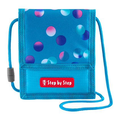 Step by Step Brustbeutel 13,5 x 11 x 15 cm (B x H x T) PET, 100 % recycelt blau Dolphin Finja