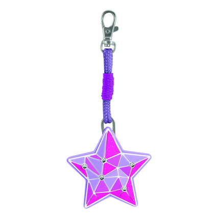 Step by Step Ranzen Accessoire Happy Charms Anhänger Schulranzen Step by Step Kunststoff rosa Star