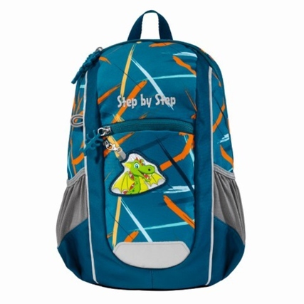 Step by Step Kindergartenrucksack MAXI 24 x 34 x 15 cm (B x H x T) 10l Polyester blau Dragon Milo