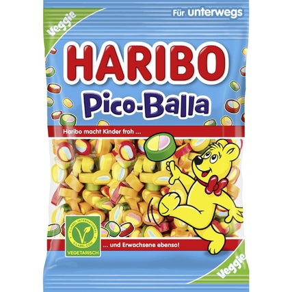 HARIBO Fruchtgummi Pico-Balla 28 x 85 g/Pack.