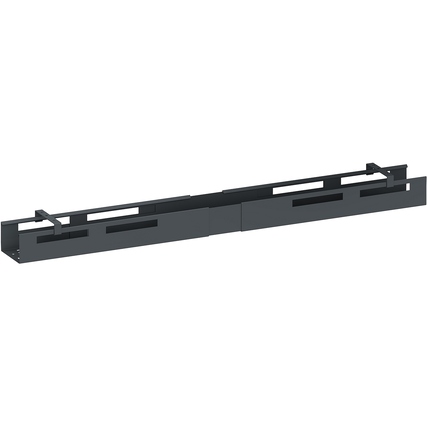 Geramöbel Kabelkanal 1.100-1.700 x 100 x 120 mm (B x H x T) Metall, pulverbeschichtet anthrazit