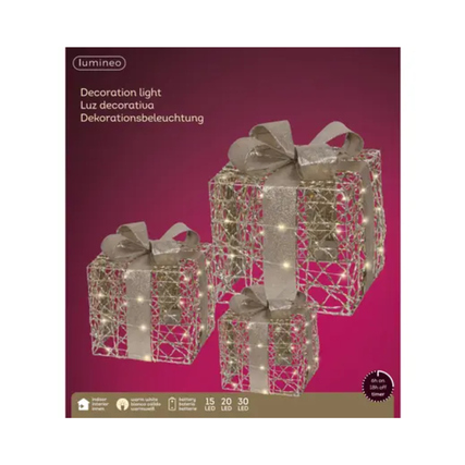 LUMINEO Lichtfigur Geschenkschachtel Produktbild pa_produktabbildung_2 XL
