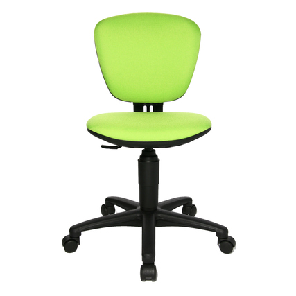 TOPSTAR Kinderdrehstuhl High Kid Rolle hart gebremst (für Teppichboden) Polyamid apfelgrün